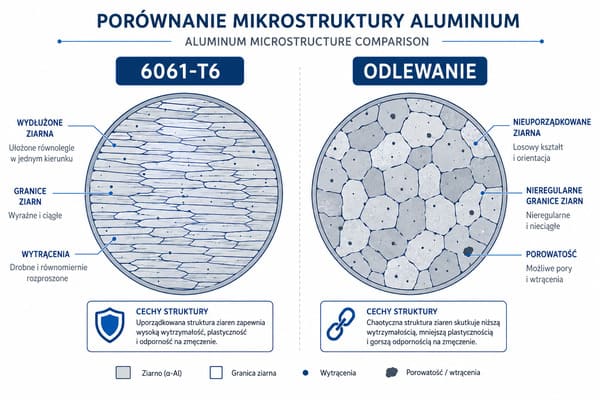 Stop aluminium 6061-T6 używany do produkcji kutych felg