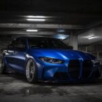 Jaki ET wybrać, żeby felgi wychodziły poza nadkola w BMW M3 G80?