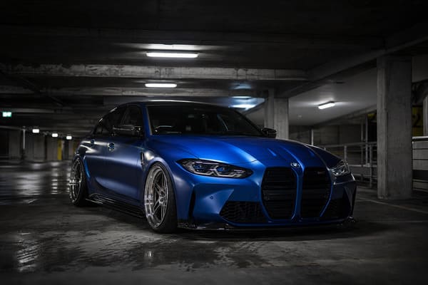Jaki ET wybrać, żeby felgi wychodziły poza nadkola w BMW M3 G80?